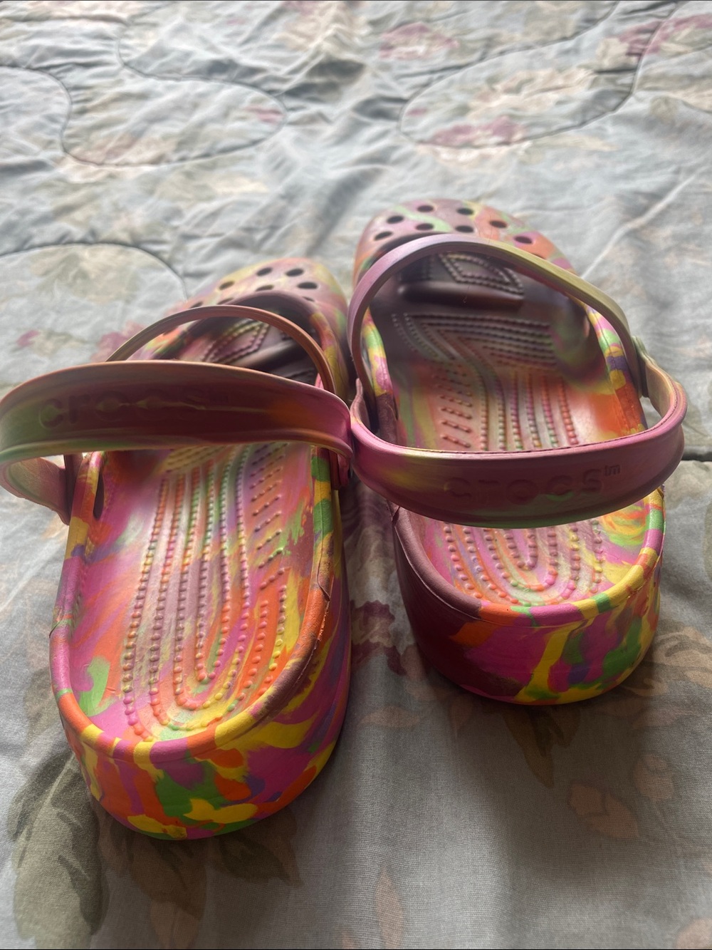Crocs Mary Jane Tie-Dye rainbow - Picture 4 of 4
